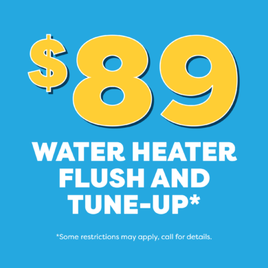 89 Water Heater Flush